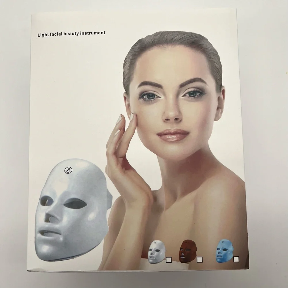 Light Therapy Mask NWT, Photon Facial Beauty Instrument, Skincare